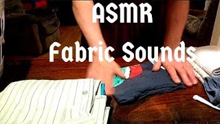 ASMR  Folding Laundry  No Speaking  Fabric Sounds [upl. by Ixela]