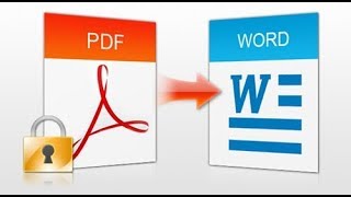 How to Convert scanned PDF to Word online free in to editable format [upl. by Ji]