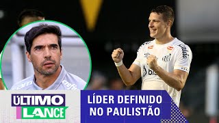 SANTOS VENCE DE VIRADA MAS NÃO GARANTE MELHOR CAMPANHA DA PRIMEIRA FASE DO PAULISTÃO  ÚLTIMO LANCE [upl. by Trelu]