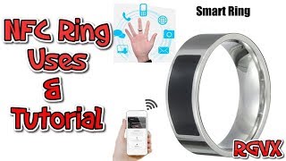 NFC Smart Ring  What Are They amp How To Use Tutorial [upl. by Xenia]