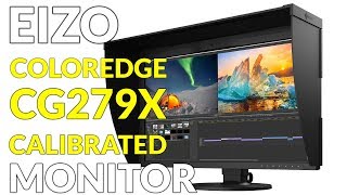 EIZO ColorEdge CG279X Monitor with BuildIn Calibration Sensor [upl. by Eenoj]