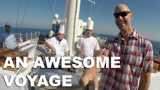 Windstar Cruises Sailing on Wind Surf in Morocco and Canary Islands [upl. by Divadnoj]