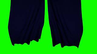 FREE HD Green Screen  BLOWING CURTAINS [upl. by Htur]