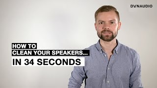 How to clean your speakers in 34 seconds [upl. by Aienahs]