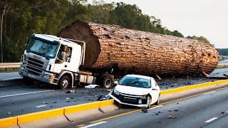 Dangerous Idiots Truck amp Heavy Equipment Fails Compilation  Extreme Truck Idiots at Work 17 [upl. by Ellesor574]