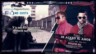 J Alvarez Ft Eddy Lover  quotSe Acabo el Amorquot OfficialRemix Letra ★Reggaeton 2013★DALE ME GUSTA✔ [upl. by Eibreh]