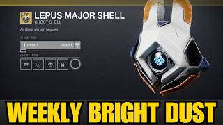 Bright Dust  Weekly rewards for Bright Dust in Eververse  The Final Shape Destiny 2 [upl. by Iives]