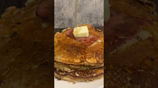 Bacon Pancakes food trending viral youtube youtubeshorts shorts foodie fyp fypシ chefleo95 [upl. by Nylirrej]