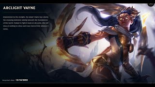 ARCLIGHT VAYNE SKIN SPOTLIGHT07202024 [upl. by Estele229]