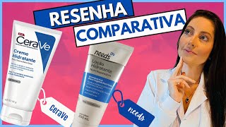 CeraVe x Needs  Creme Hidratante Corporal  RESENHA COMPARATIVA [upl. by Retsev]