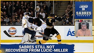 Sabres still havent recovered from LucicMiller hit [upl. by Einnalem]