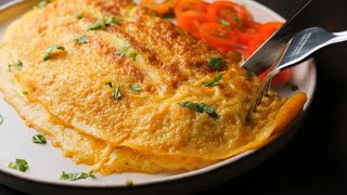 The Perfect Homemade Cheese Omelette [upl. by Sayed35]