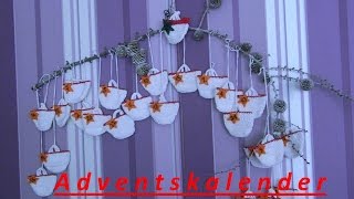 DIY Adventskalender HäkelnTaschen HäkelnWeihnachtenHandarbeit [upl. by Nerland]