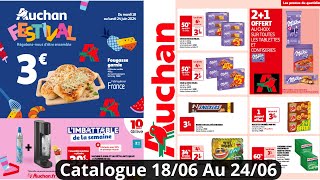 Catalogue Auchan De La Semaine Du 180624 Au 240624 [upl. by Myrta]