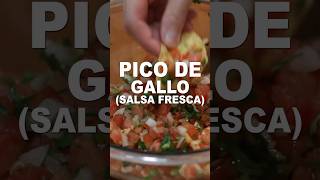 Easy Pico de Gallo recipe shorts [upl. by Mikol824]