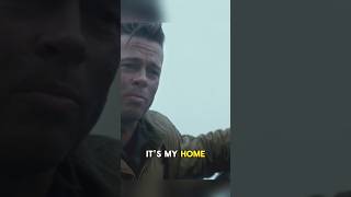 Fury  holds Fury untill the end  shorts movie bradpitt [upl. by Shotton]