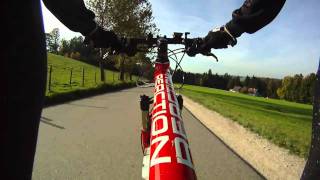 MTB Downhill quotStoisser Almquot Teisenberg Teil 5 Kamera an Sattelstütze GoPro HD Hero [upl. by Camden]