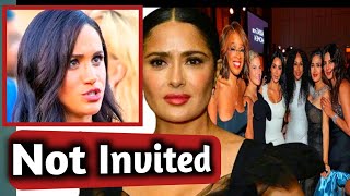 Salma Hayeks Bold Move Why Meghan Was Banned from the AList Womens Dinner [upl. by Nydnarb]