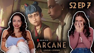 ARCANE Season 2 Episode 7 REACTION  Pretend Like Its the First Time  A different kind of pain🥲 [upl. by Nomolos]