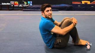 Back Handspring Stretch Guide Tutorial  How to do Back Bridge Stretches for Flexibility [upl. by Idaf]