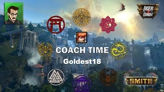 Smite Fr  Coach Time  Goldest18 qui joue Scylla en mid lane [upl. by Esmond778]