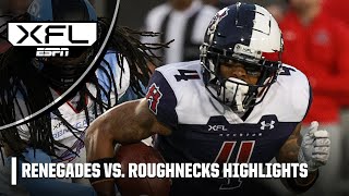 Arlington Renegades vs Houston Roughnecks  Full Game Highlights  XFL on ESPN [upl. by Corson255]