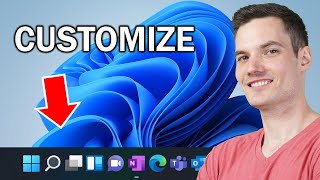 Windows 11 Taskbar Customization Tutorial [upl. by Otrebogad]