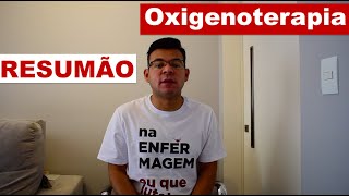 Resumão sobre Oxigenoterapia [upl. by Ecirtnuahs]