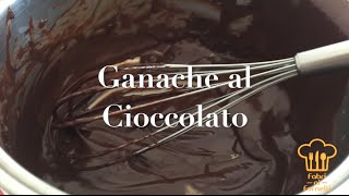 Ganache al Cioccolato  Ricetta Originale  Crema o Glassa al Cioccolato per farcire o Glassare [upl. by Olracnaig434]