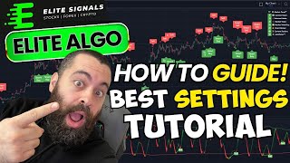 How To Use Elite Algo Best Settings Tutorial  Elite Algo How To Guide  Elite Signals Review PROMO [upl. by Hulton60]