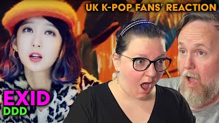 EXID  DDD  UK KPop Fans Reaction [upl. by Podvin11]