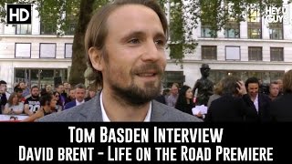 Tom Basden Interview  David Brent  Live on the Road Premiere [upl. by Nierman]