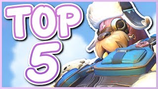 Overwatch  TOP 5 BEST ROADHOG SKINS [upl. by Collin751]