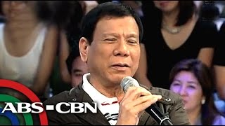 What Duterte thinks of homosexuality samesex marriage [upl. by Adebayo577]