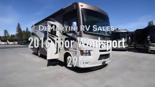 2016 Thor Windsport 29M Class A Motorhome Walk Through [upl. by Isidore]