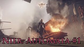 NieR Automata Walkthrough 1  No Commentary Japanese Voice Audio [upl. by Leventis165]