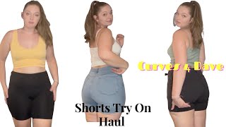 Shorts Try On Haul  Curves4Daze  2023 [upl. by Flannery680]