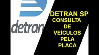 DETRAN SP CONSULTA VEÍCULO PELA PLACA E RENAVAM  COMO CONSULTAR RÁPIDO [upl. by Aurita]