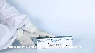 Singfiller BDDE crosslinked hyaluronic acid filler [upl. by Kerekes]