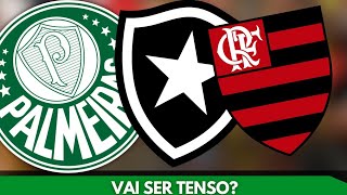 PALMEIRAS X FLAMENGO NA COPA DO BRASIL  E ESSE POST  FELIPE ANDERSON  DARONCO  ESTEVÃO FORA [upl. by Acirederf524]