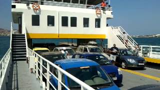 Antiparos ferry from punta [upl. by Madoc260]