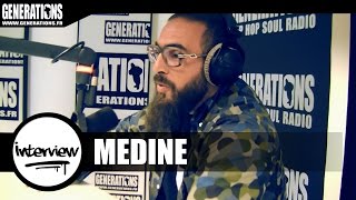 Medine  Interview Démineur Live des studios de Generations [upl. by Enneirdna107]