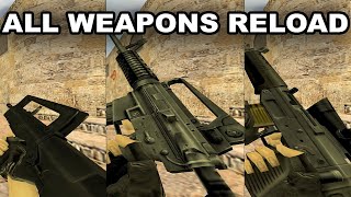 CS 16  All Weapons Reload Animation 2020 [upl. by Dun]