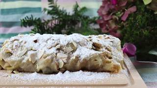 Apple Strudel Recipe  Traditional German  Bavarian [upl. by Feledy694]