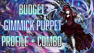 YUGIOH BUDGET Gimmick Puppet Deck and 1 Card combo POST BANLIST [upl. by Lundell869]