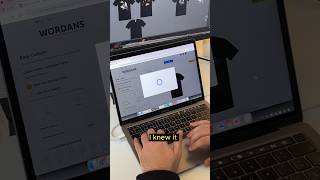 Dalmiro created tshirt again and he shows us how he made it Try our custom tool Customlab [upl. by Kaete]