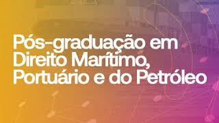 Pós Ao Vivo em Direito Marítimo  UNINASSAU [upl. by Eikin]