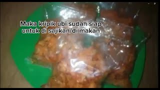 PROSES PENGOLAHAN SINGKONG MENJADI KERUPUK SAMBAL [upl. by Tanney]