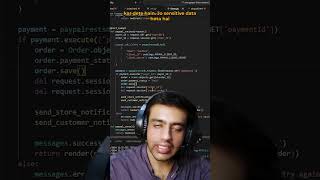 How I Built the Logic for PayPal Payment Success in Django  youtubeshorts foryou coding [upl. by Buzz]