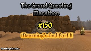 GQM  150 Mournings End Part II Part 3 RS Quest Playthrough Livestream [upl. by Semela]